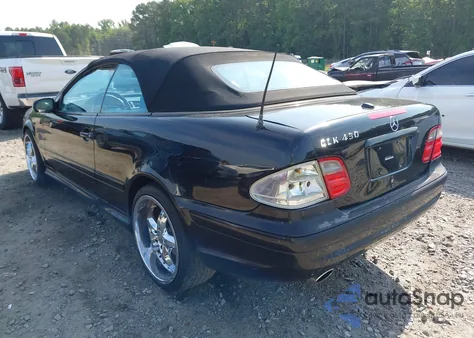 2001 Mercedes-Benz Clk 430 from USA, damaged, VIN WDBLK70G71T081235